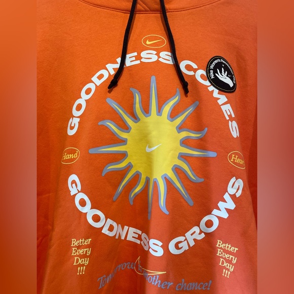 NIKE Women's Recreation Club Hoodie Size 1X Better Every Day CPFM NWT - Picture 5 of 16